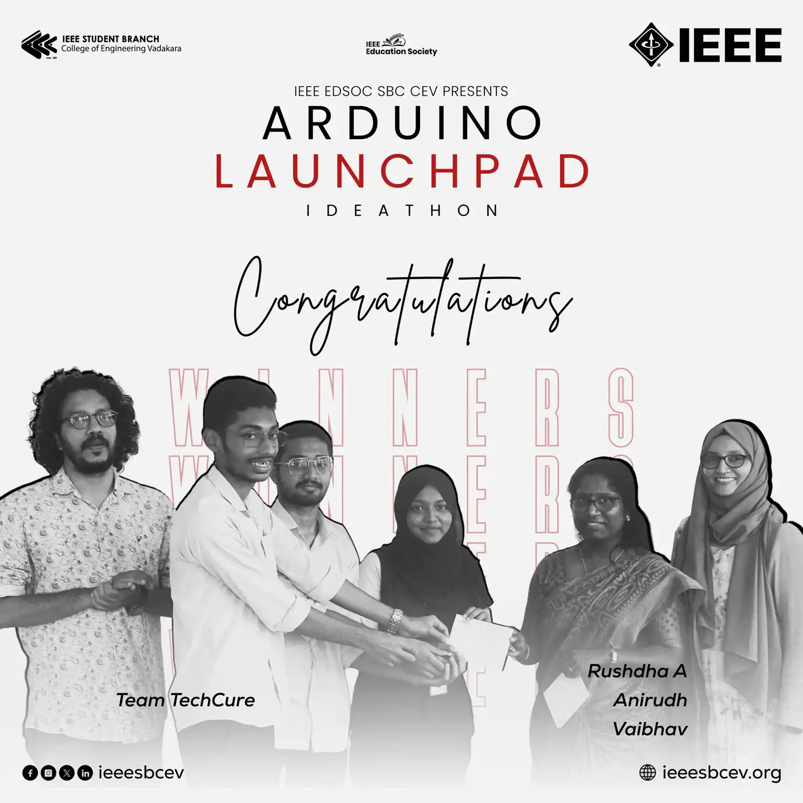 Arduino Launchpad - Winners