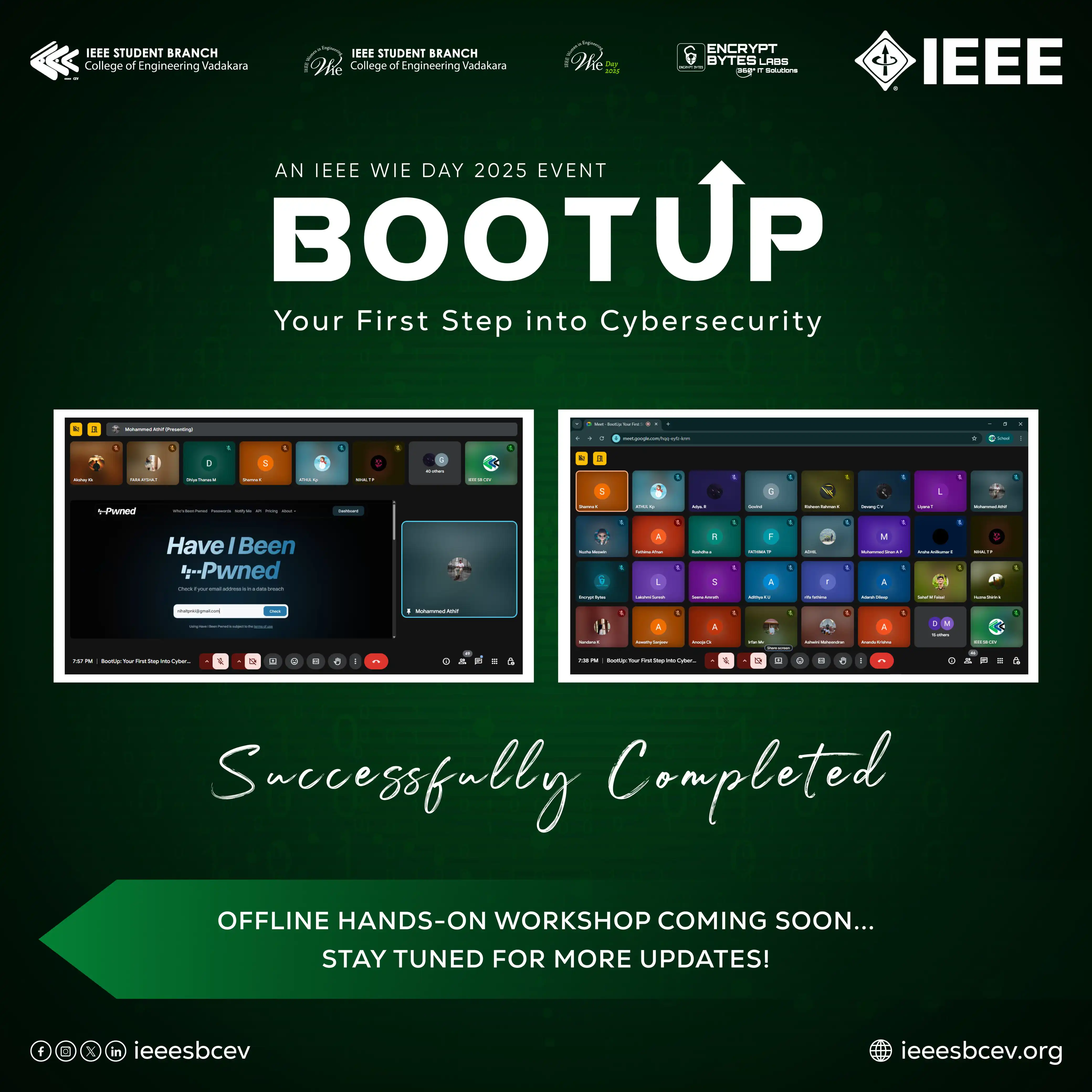 BootUp Success- An IEEE WiE 2025 Day Event