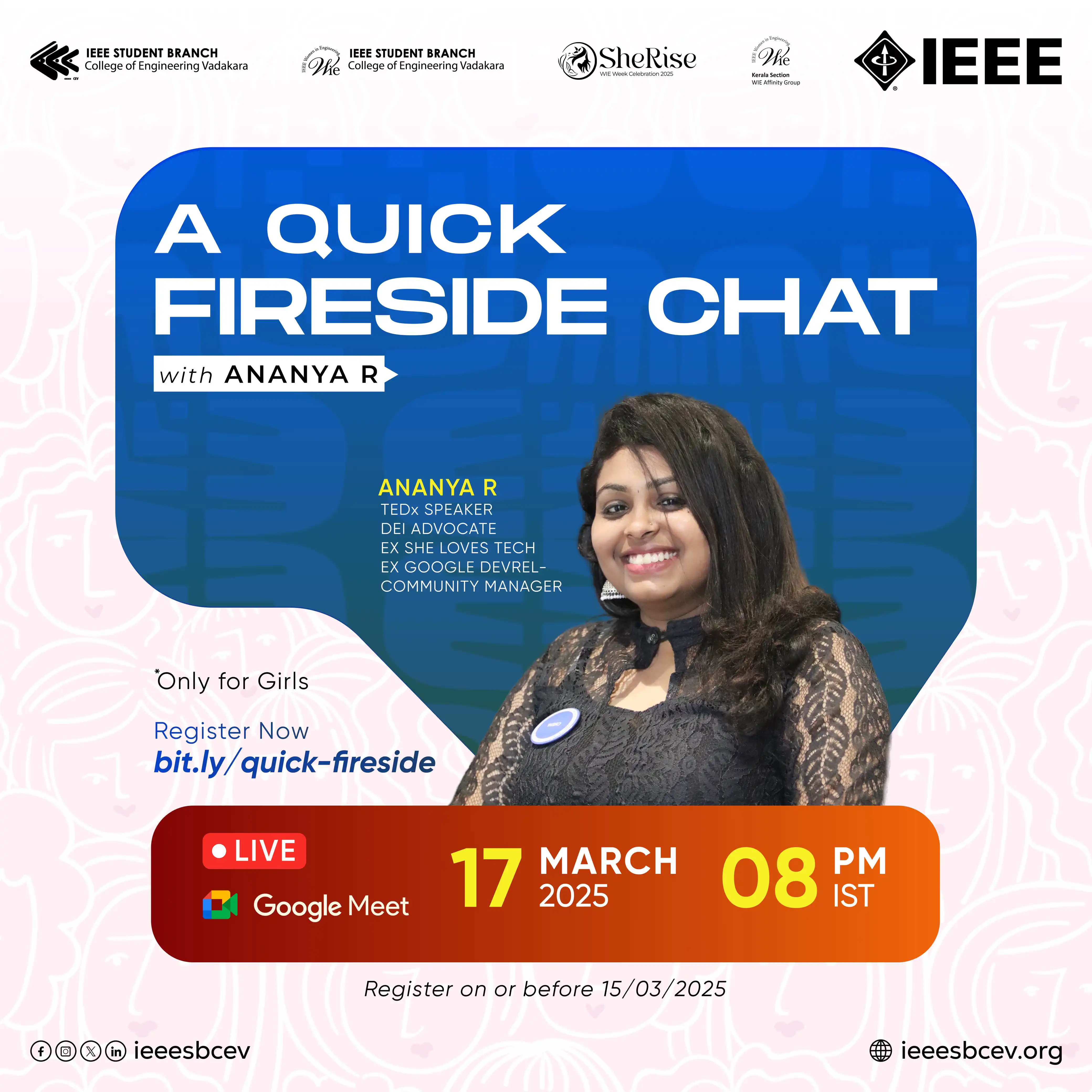 A Quick Fireside Chat With Ananya R
