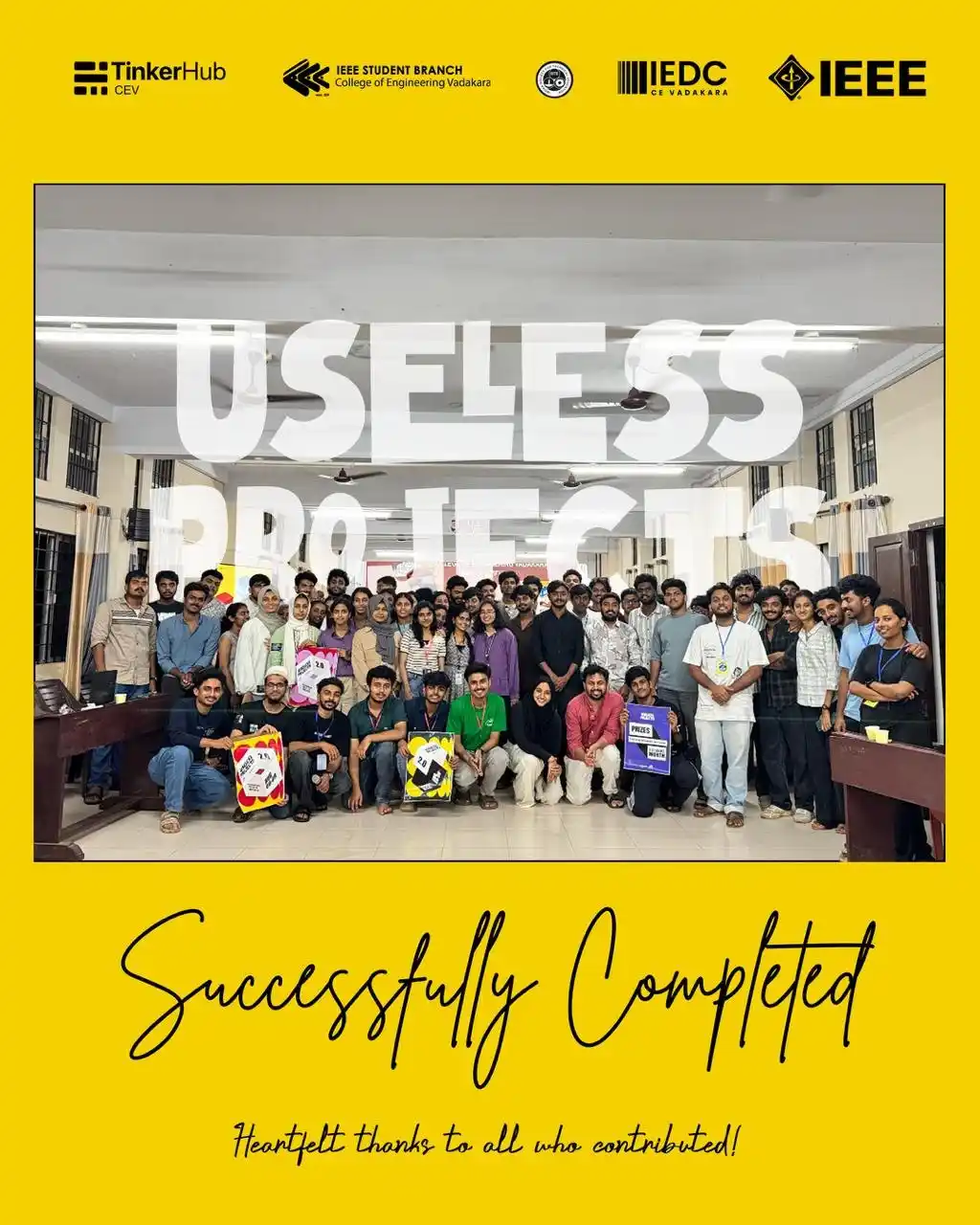 Useless Projects 2.0 - Successfully Completed