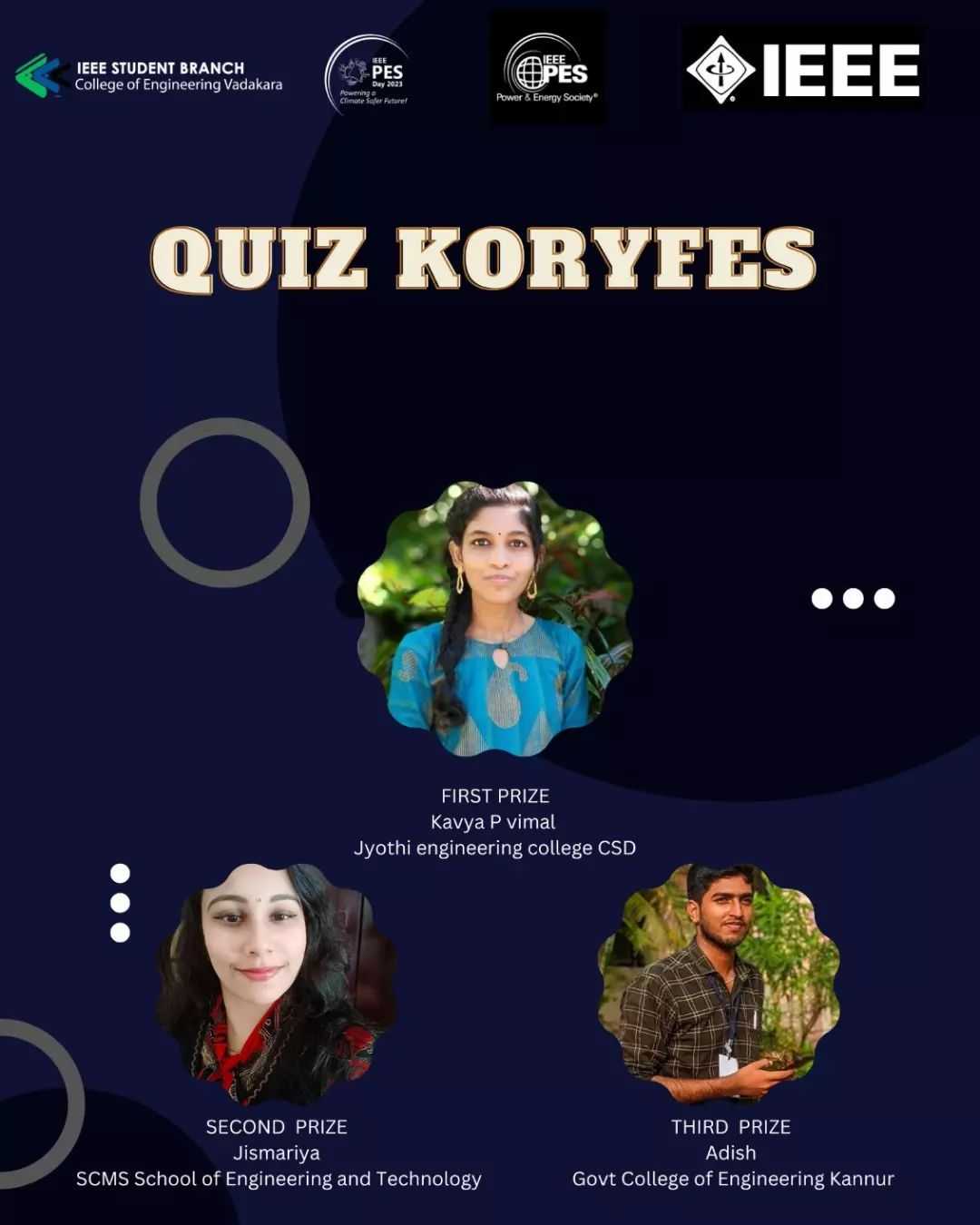 Quiz Koryfes - Winners