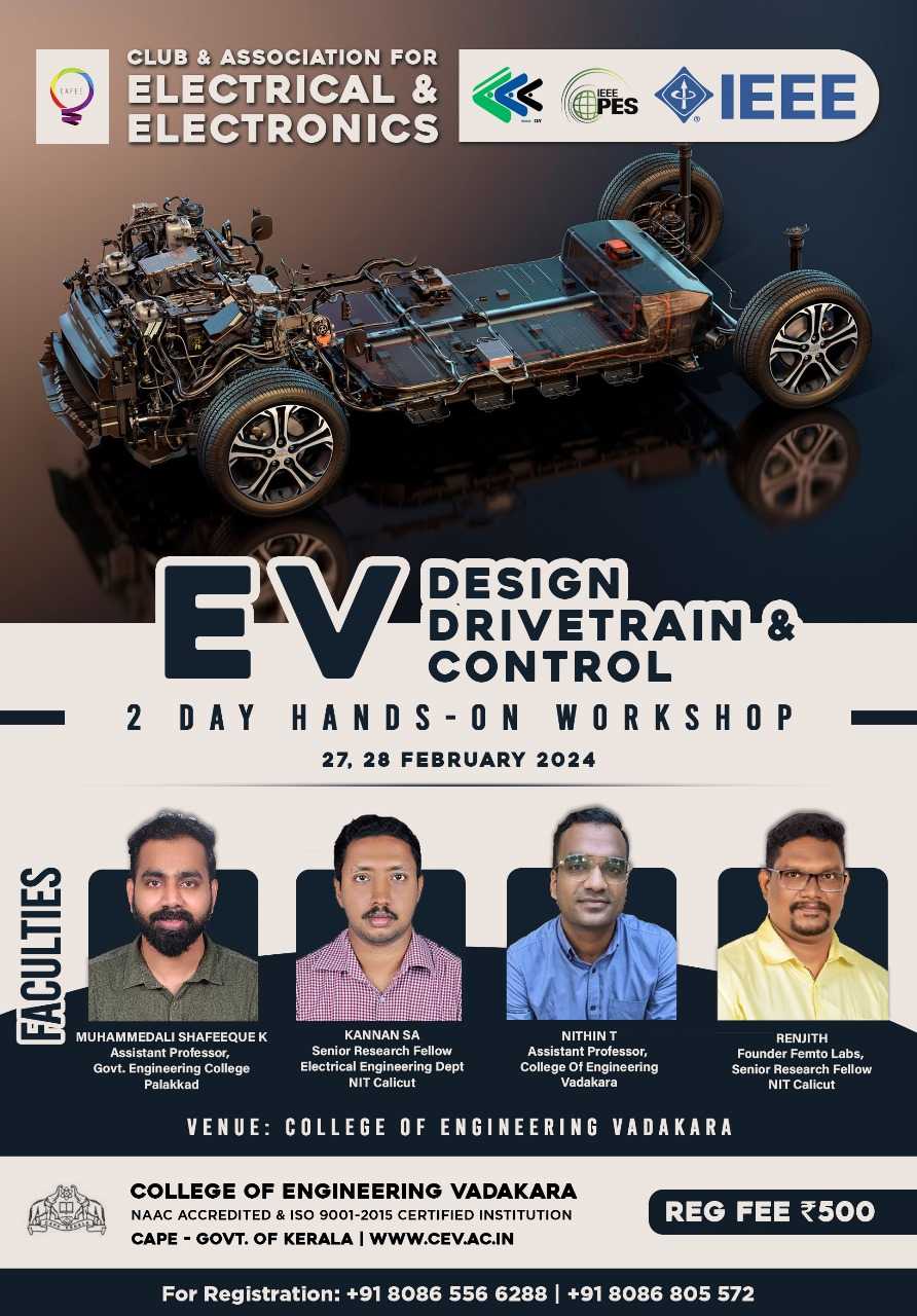 EV Design Drivetrain & Control